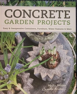 Concrete Garden Projects: Easy & Inexpensive Containers Hypertufa SB NEW - Picture 1 of 5