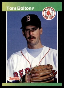 Donruss Tom Bolton Boston Red Sox 1989 #539 - Foto 1 di 2