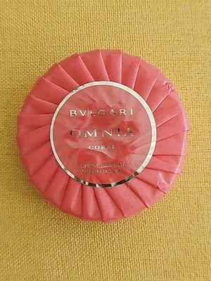 Jabón perfumado para mujer Bvlgari Omnia CORAL 75G/2,6 OZ nuevo Foto 1 de 3
