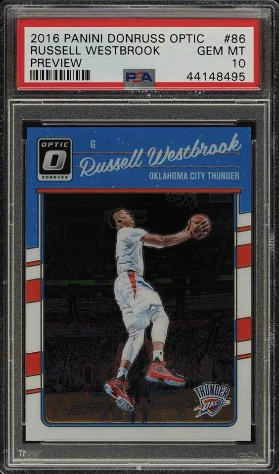 Basketball Professional Sports Authenticator (PSA) Russell