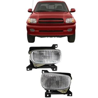 Пара противотуманных фар со стальным бампером для Toyota Tundra 2000-2006 годов выпуска | TO2592102 - Изображение 1 из 4