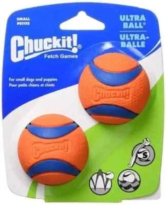 Chuckit! Dog Fetch Toy ULTRA BALL Durable Rubber Fits Launcher MEDIUM 2.5" - Picture 1 of 2