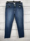 Fashion Bug womens jeans blue denim fit pockets. Size 12