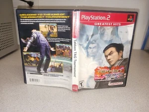 Tekken Tag Tournament (Sony PlayStation 2, 2002) Complete Greatest Hits Version - Picture 1 of 2