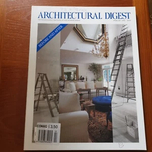 Architectural Digest Magazin Februar 1993 vorher und nachher - Bild 1 von 4
