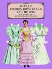 Poupées en papier à la mode antique des années 1890 par Boston Children's Museum