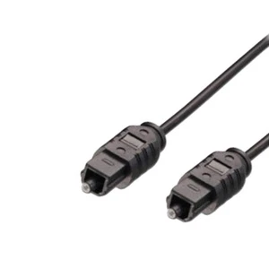 MediaRange Toslink to Toslink optisches Kabel (digital) 1,5m schwarz - Bild 1 von 1