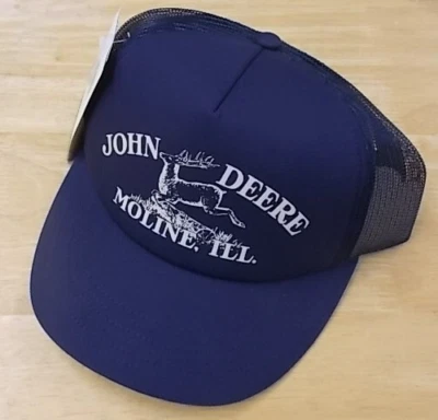 Gorra John Deere, sombrero John Deere Trucker, sombrero trasero de malla, nuevo con etiquetas. 13083326 Foto 1 de 3