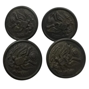 vintage Scovill MFG Co Waterbury Military Buttons 1 1/8” - Picture 1 of 2