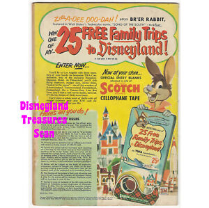 Vintage Disney 1956 Disneyland Brer Rabbit Contest Ad from Scotch Tape