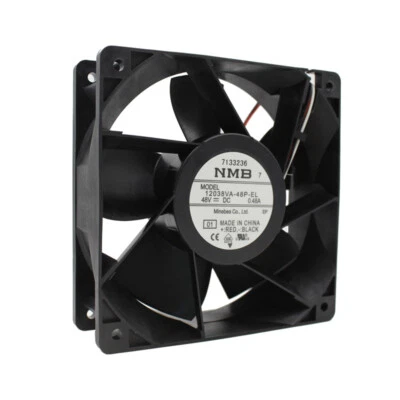 NMB 12038VA-48P-EL 48V 0.48A 12038 12cm Wind Power Box Inverter Cooling Fan - Image 1 of 4