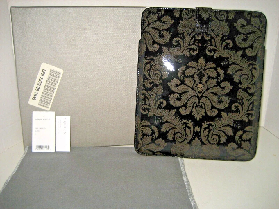 NUEVO Alexander McQueen Apple iPad Kindle Tablet eBook Funda Estuche Caja de Transporte Foto 1 de 4