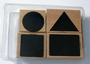¡Estampilla de colección! Juego completo de 4 estampillas grandes The Shape of Things 2000 en estuche - Imagen 1 de 3