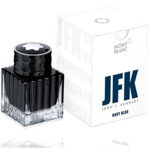 Montblanc JFK Special Edition John F Kennedy Ink Inkwell New In Box Navy Blue - Picture 1 of 1