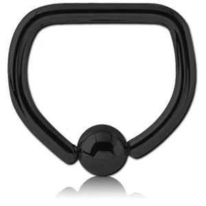 Brustwarzenpiercing Nippel Closure Black Intim Brustpiercing Brust Septum Lippe - Picture 1 of 1