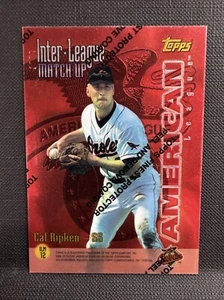 1996 Topps Cal Ripken Gregg Jefferies Inter League Matchup #ILM12 Béisbol A2V - Imagen 1 de 2