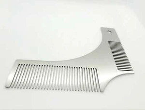 Bartschablone Schablone Rasur Trimmer Bartkamm Bartformer Konturen Styling Tool - Bild 1 von 12