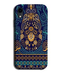 Tribal Turquoise Green and Gold Pattern Phone Case Cover Design Floral G642