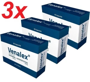 VENALEX | Diosmin und Hesperidin Beine und Venen, 180 Kaps. Entlastung für Beine - Bild 1 von 3