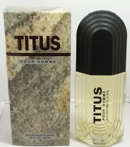 TITUS COLOGNE FOR MEN BY YZY 3.3 FL OZ (100ML) BRAND NEW 100% ORIGINAL - Picture 1 of 1