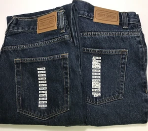 New, North Canyon Traders Heavyweight Men's 5-Pocket Jeans, 32Wx34L, 2 pair lot - Picture 1 of 2