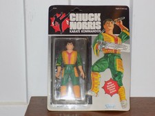 Chuck Norris Karate Commandos Kimo Action Figure on Card 1986