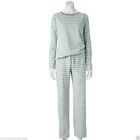 2 Piece Sonoma Brand Microfleece Pajamas Sleepwear Set ~ Short Length Sizes ~NWT