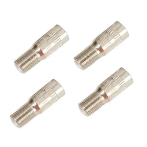 4pcs/ 27mm/ Chrome Tyre Wheel Valve Stem Cap Extension Extender For Car Truck - Picture 1 of 12