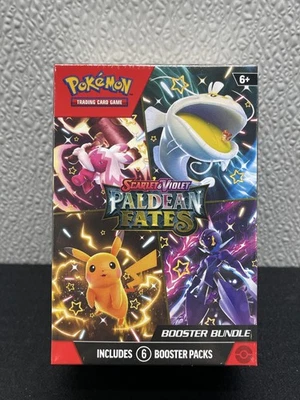 Pokémon Escarlata y Violeta Destinos Paldeanos Booster Paquete Caja Foto 1 de 4