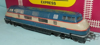 Trix Express 2260 DB V200 035 Metall blau-beige umlackiert  i.OVP - Bild 1 von 3