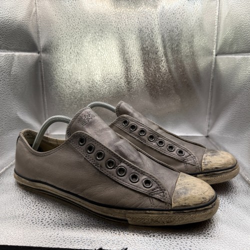 John Varvatos Reed Modern Calf Hair Leather Low Top Sneaker 