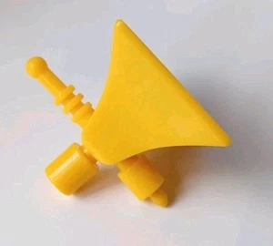 VINTAGE 1993 PLAYMATES TOYS TMNT CHANNEL 6 NEWSVAN ACCESSORY BODACIOUS BULLHORN - Picture 1 of 12
