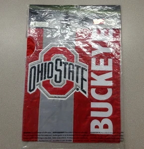 Ohio State Buckeyes GARDEN FLAG 12” X 18” Ohio State Premium Yard 2 Sided Flag - Picture 1 of 5