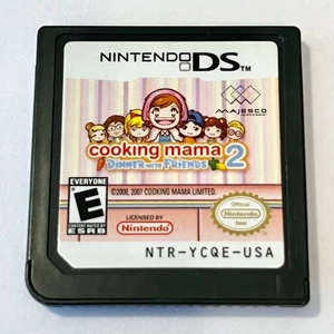 Cooking Mama 2: Dinner With Friends (Nintendo DS, 2007) - PROBADO, SOLO CARTUCHO - Imagen 1 de 5