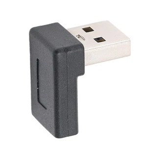 Type C To USB 3.0 Adapter Multifunctional 90° Type C Extension Adapter For C NEW - Afbeelding 1 van 12