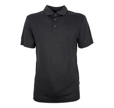 BOSS Polo Hombre En Lyocell Con Logo Bordado 50508830 Color Negro - Imagen 1 de 4