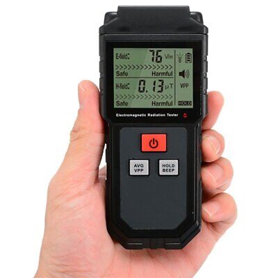 Digital LCD Microwave Leakage Radiation Detector/Tester/Meter 1v/m - 1999 V/m UK • 25.99£