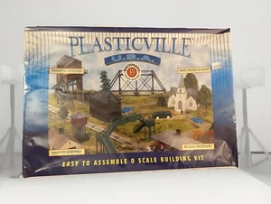 Bachmann Plasticville USA Covered Bridge 45992 O Scale Easy Building Kit NEW - Picture 1 of 7
