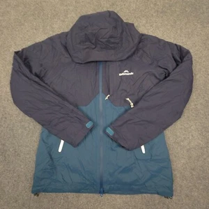 Kathmandu Jacket Womens 10 Blue Windbreaker Long Sleeve Hooded Winter Size 10 - Picture 1 of 9