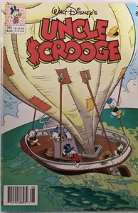 Walt Disney Uncle Scrooge #245 Comic Book Phantom Lighthouse August 1990 - Foto 1 di 2