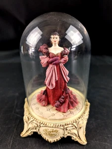 Estatuilla cúpula de cristal de Lo que el viento se llevó, la vergüenza de Scarlett - Imagen 1 de 7