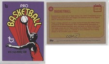 2018 Topps 80th Anniversary Wrapper Art Online Exclusive /247 1972-73 Basketball
