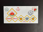 Middle East Oman 2003  Stamp Set On First Day Cover - Fdc - Booklet Stamp