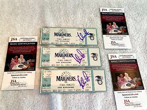 NOLAN RYAN Signed Last Game Pitched General Admission Ticket -PER TICKET (JSA) - Picture 1 of 2