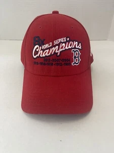 Boston Red Sox 8x World Series Champions New Era 9Forty Adjustable Hat Cap MLB - Picture 1 of 10