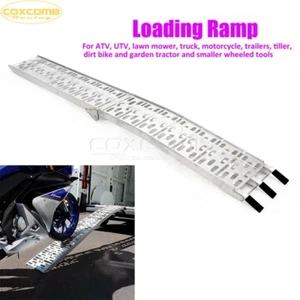 1x Rampa de Carga Plegable de Aluminio Moto Motocross ATV Quad Dirt Bike Scooter - Imagen 1 de 8