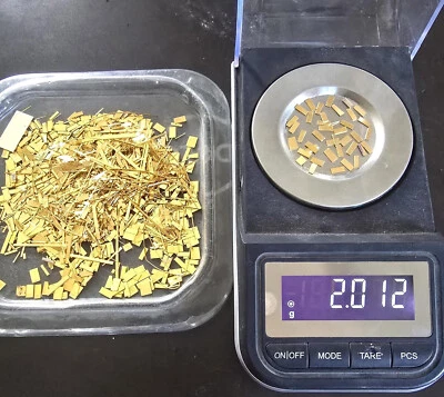 2 Grams Gold Shot 9999 Bullion 24K Projects, JEWELRY Repairs, CASTING Grain pure - Image 1 of 2