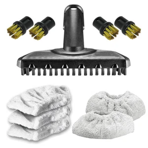 Kit de tela de 5 boquillas de cepillo para limpiador a vapor serie KARCHER SC4 almohadillas cubiertas de terry - Imagen 1 de 10