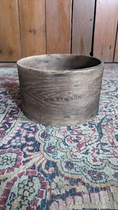 Antique Early Primitive Wood Grain Measure Signed Mass W.B Stilson 7.25" - Picture 1 of 8