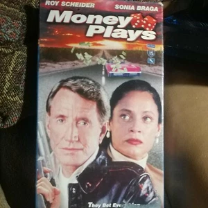 Money Plays-VHS Roy Scheider/Sonia Braga-OOP - Picture 1 of 6